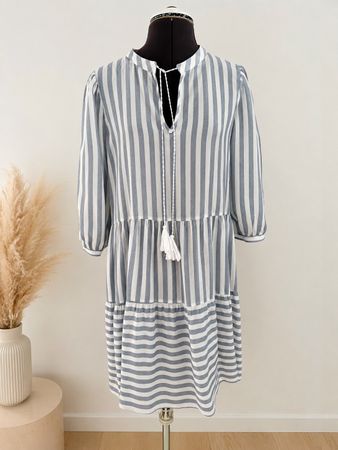 Stylishes Volant-Sommerkleid Gr. M – Pigalle Only 👗